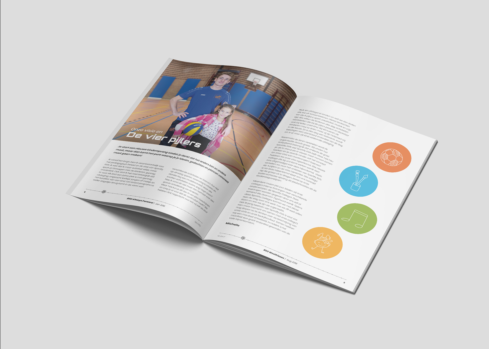 DCH - Sportify magazine binnenkant 2